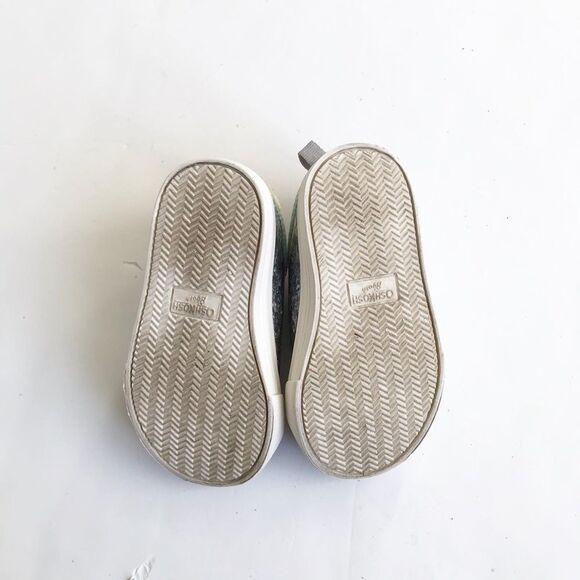 Oshkosh sliver glitter slip on sneakers EUC size 5 - Picture 7 of 7
